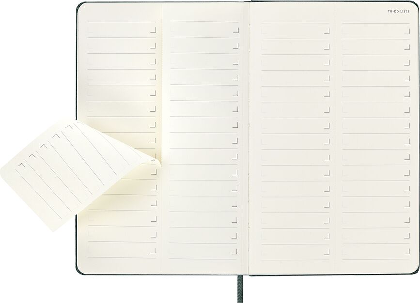 Cuaderno Moleskine Professional L, de tapa dura, rayado, 240 páginas, negro