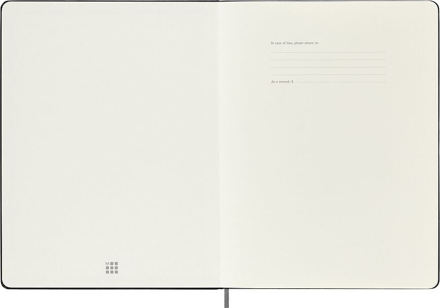 Cuaderno de tapa dura Moleskine Smart XL, rayado