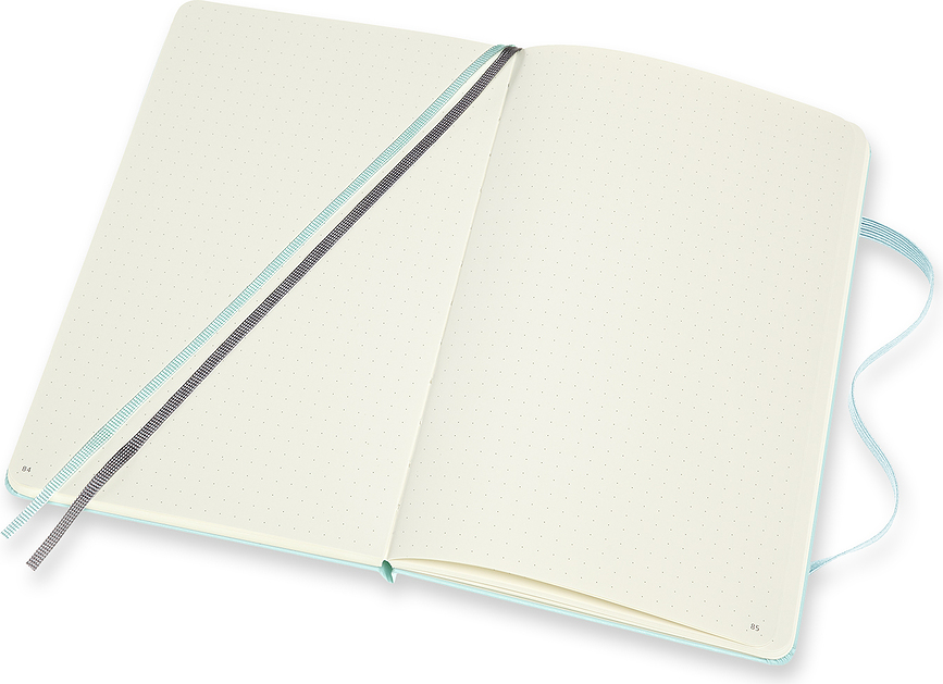 Cuaderno de puntos Moleskine Art Bullet, tapa dura, tamaño L, negro