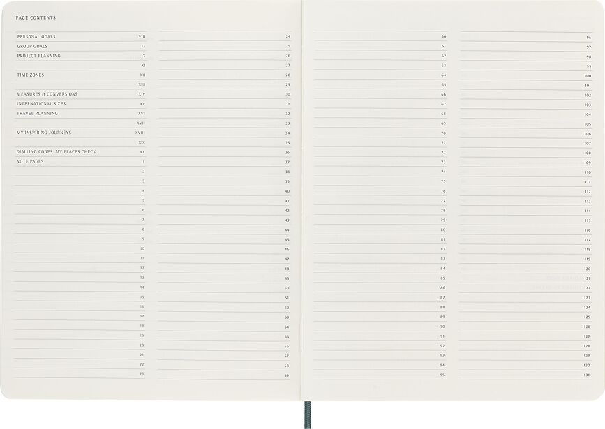 Cuaderno Moleskine Professional XL, 192 páginas, verde, rayado, de tapa blanda