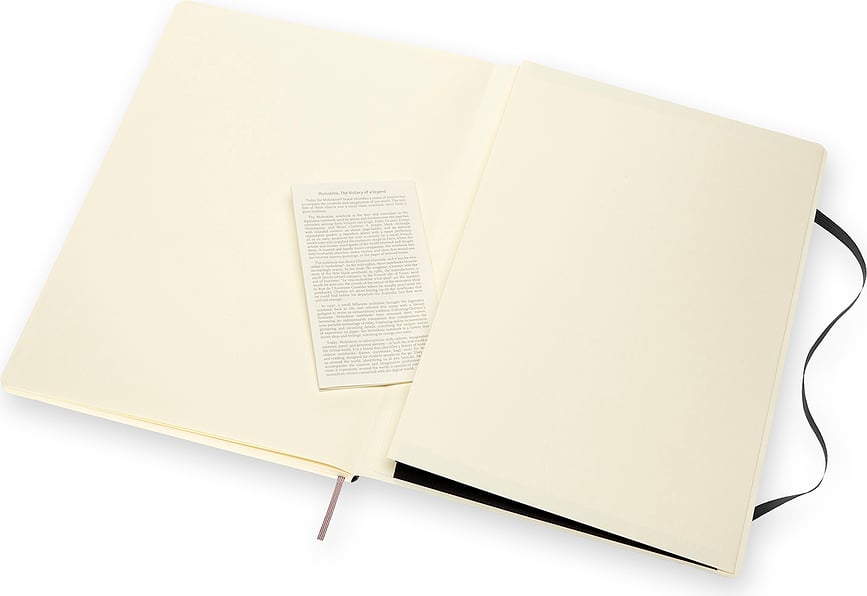 Cuaderno punteado Moleskine Classic, A4, 192 páginas, negro, tapa blanda