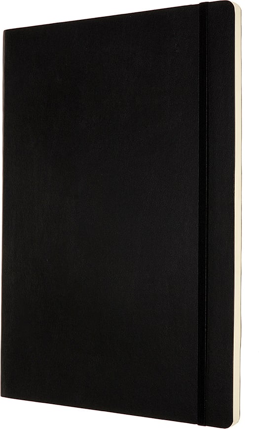Cuaderno punteado Moleskine Classic, A4, 192 páginas, negro, tapa blanda