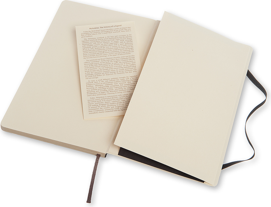 Cuaderno punteado Moleskine Classic L, de tapa blanda, 192 páginas, verde bosque