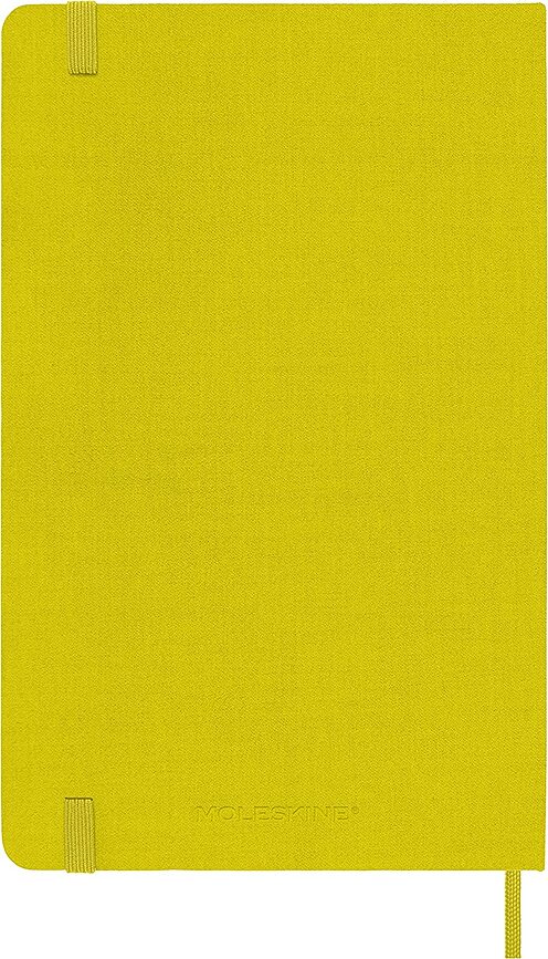 Cuaderno rayado Moleskine Classic L, 240 páginas, amarillo, tapa dura