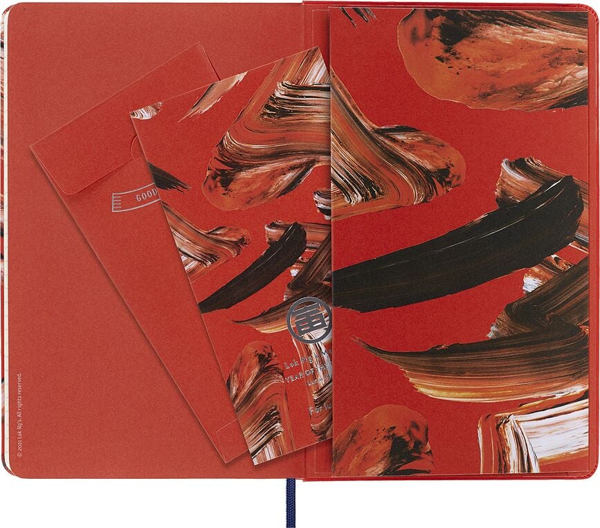 Cuaderno rayado Moleskine Edición Año del Tigre, tamaño L