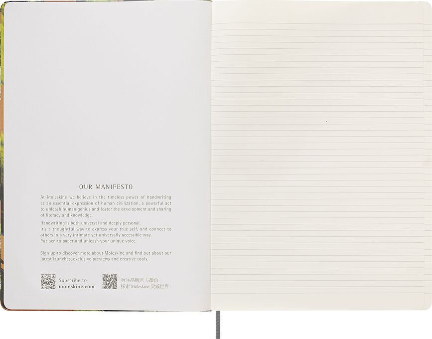 Cuaderno rayado Moleskine Year of the Tiger, A4, edición limitada