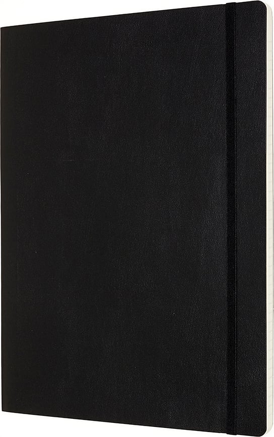 Cuaderno rayado tapa blanda Moleskine Professional XXL, 192 páginas, negro