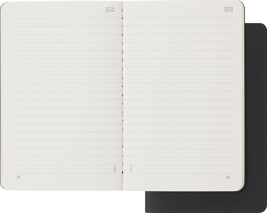 Cuadernos rayados Moleskine Smart Cahier P, 2 unidades