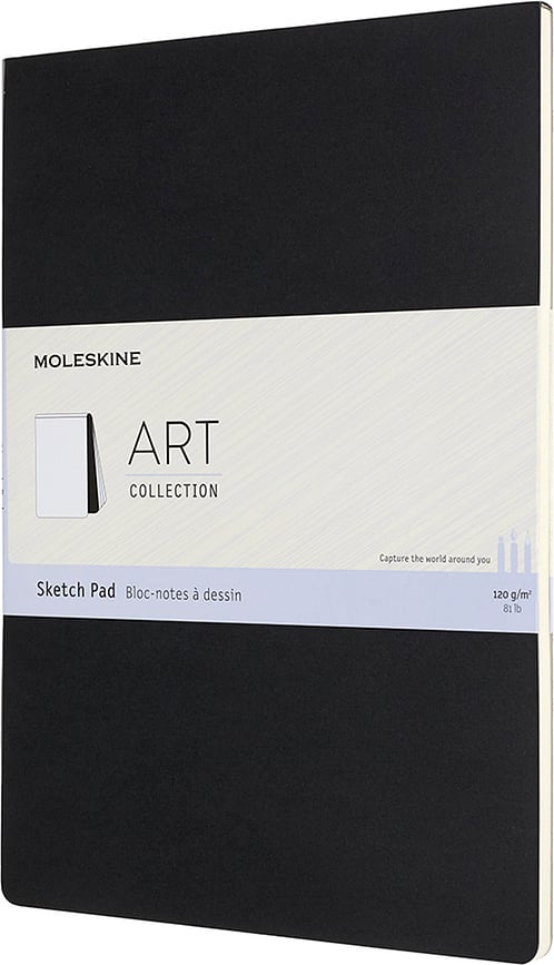 Eskizų knygelė Moleskine Art Sketch Pad 120 g/m² A4 48 puslapiai