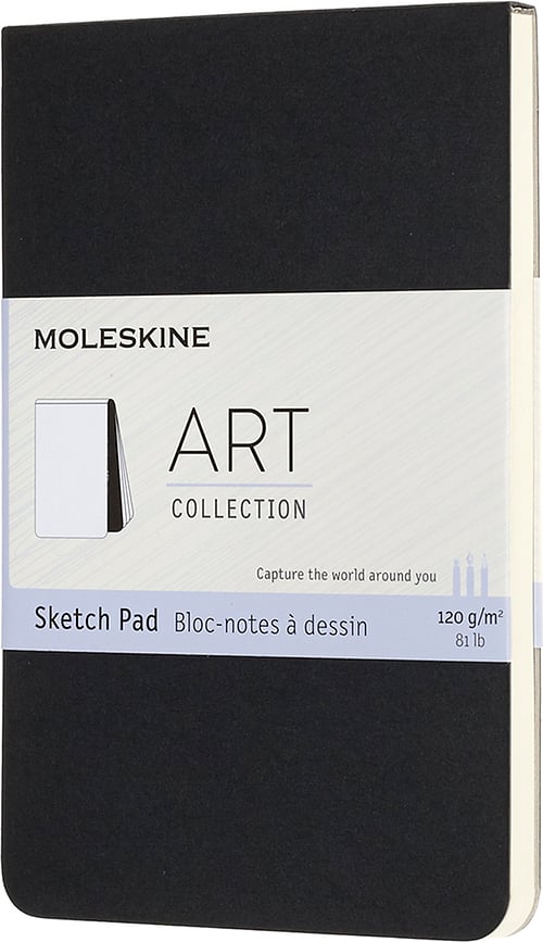 Eskizų knygelė Moleskine Art Sketch Pad 120 g/m²