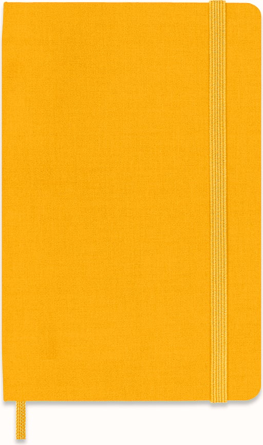 Gelinieerd notitieboek Moleskine P oranje Hardcover