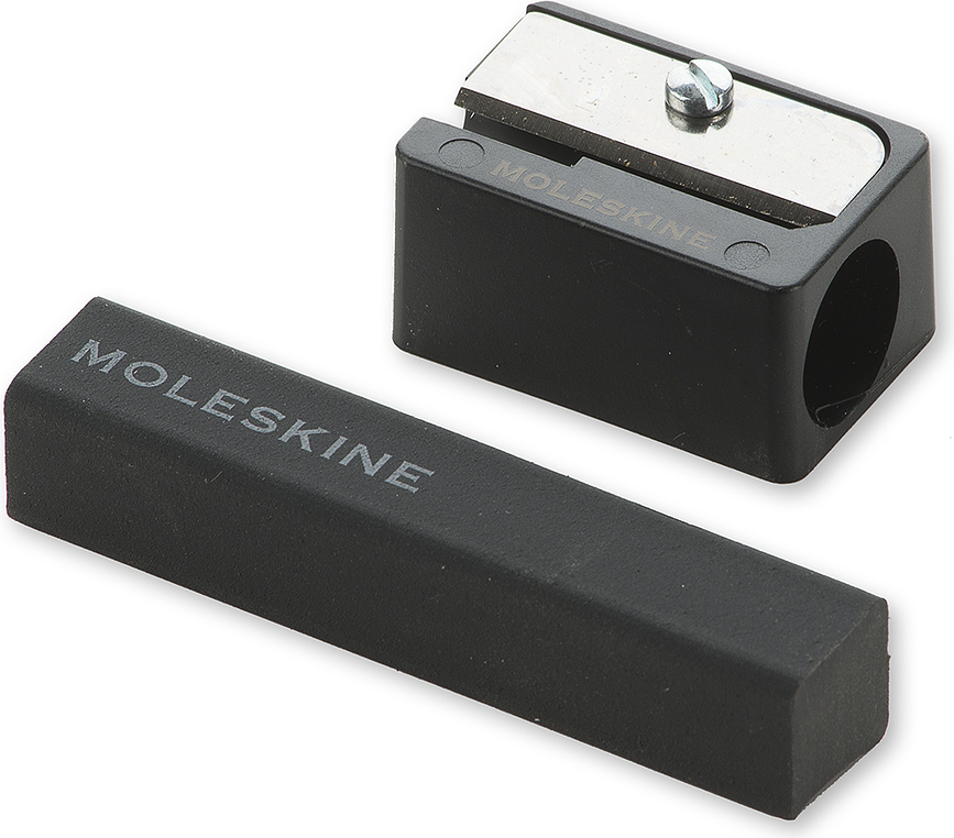 Goma de Borrar y Sacapuntas Moleskine