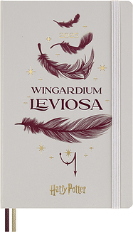 Kalendārs Moleskine 2025 12M Harry Potter Wingardium Leviosa iknedēļas ciets vāks L