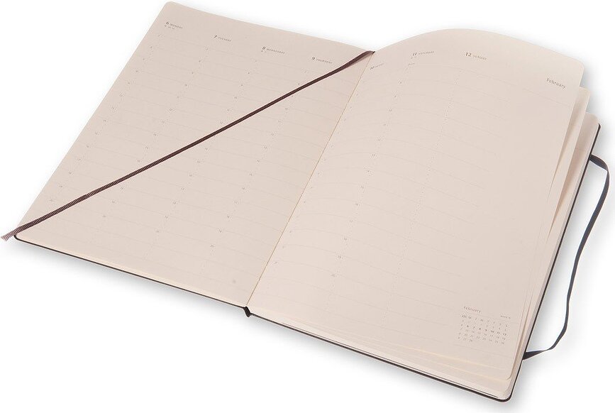 Kalendarz Moleskine 2017 Professional 12M tygodniowy A4