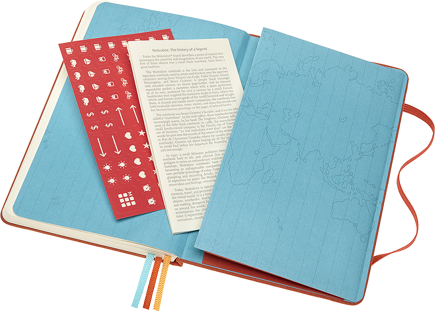 Cuaderno Voyageur II, naranja