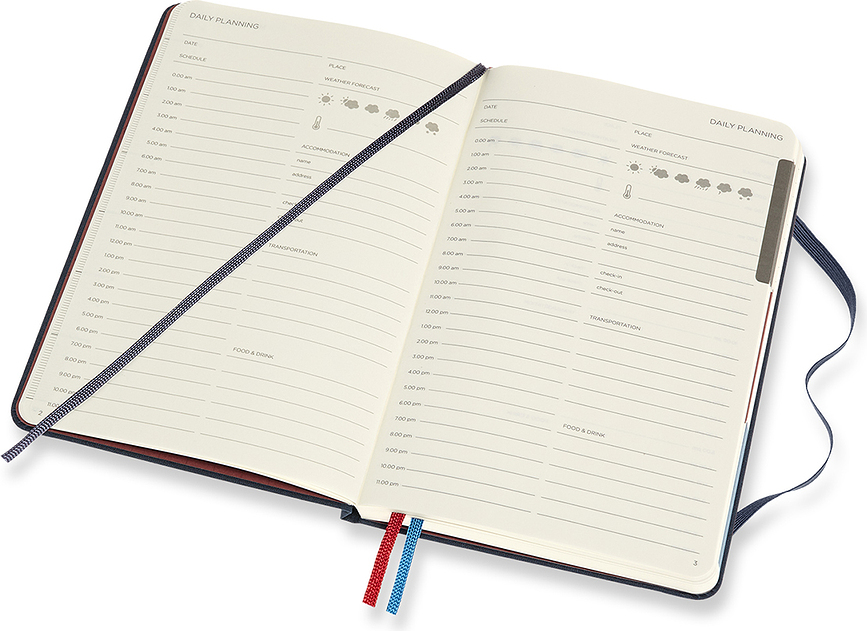 Cuaderno Voyageur II, naranja