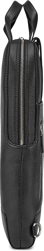 Mochila de piel Classic Vertical para portátil, azul zafiro