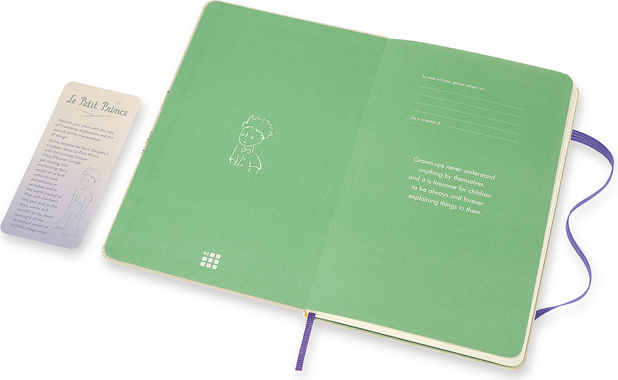 Moleskine 2021 12M Calendar L little prince weekly hardcover