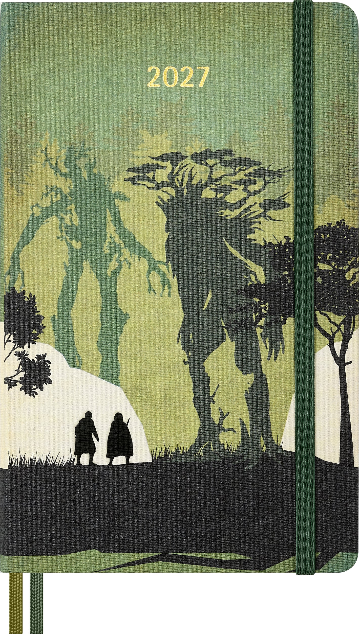 Moleskine 2027 Der Herr der Ringe Merry und Pippin 12M Tageskalender Hardcover, L