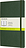 Moleskine Anteckningsbok L, 192 sidor, slät, skogsgrön, mjuk pärm