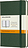 Moleskine Anteckningsbok linjerad, skogsgrön, hård pärm