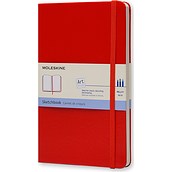 Moleskine Art Plus Sketchbook Notes L red hardcover