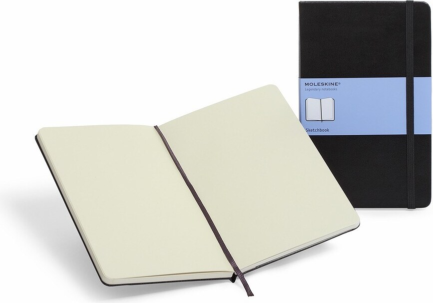 Moleskine Art Plus Sketchbook Skicirka, L, trda vezava, rdeča