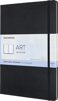 Moleskine Art Watercolor Akvarelli album A4 60 lehte 200 g/m² kõva köide