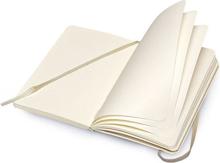 Moleskine Bilježnica P točkasta crna meke korice