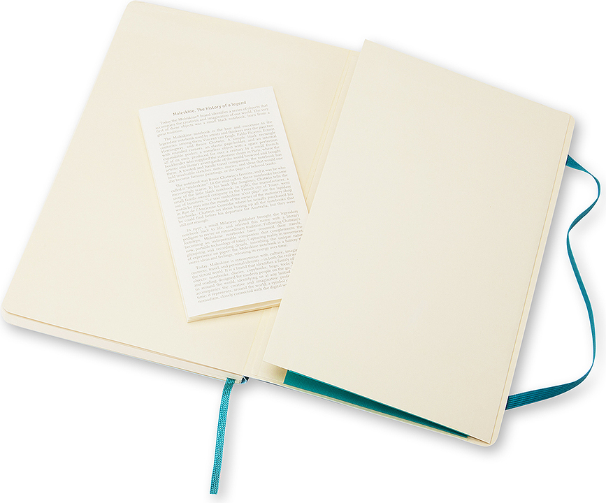 Moleskine Bilježnica točkasta L 192 str. safirna meke korice