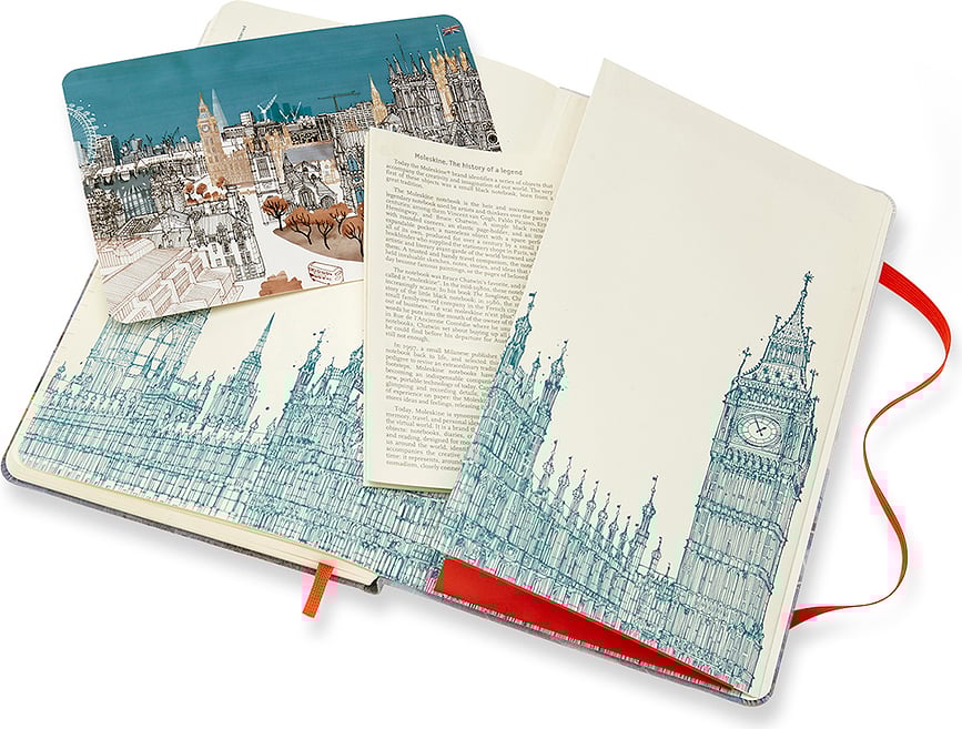 Moleskine I am Milan Bilježnica linijska L limitirana