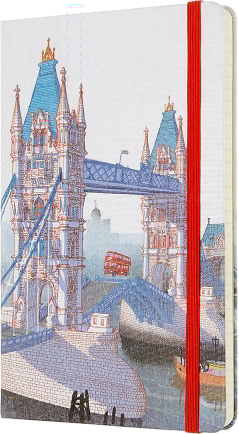 Moleskine I am Milan Bilježnica linijska L limitirana