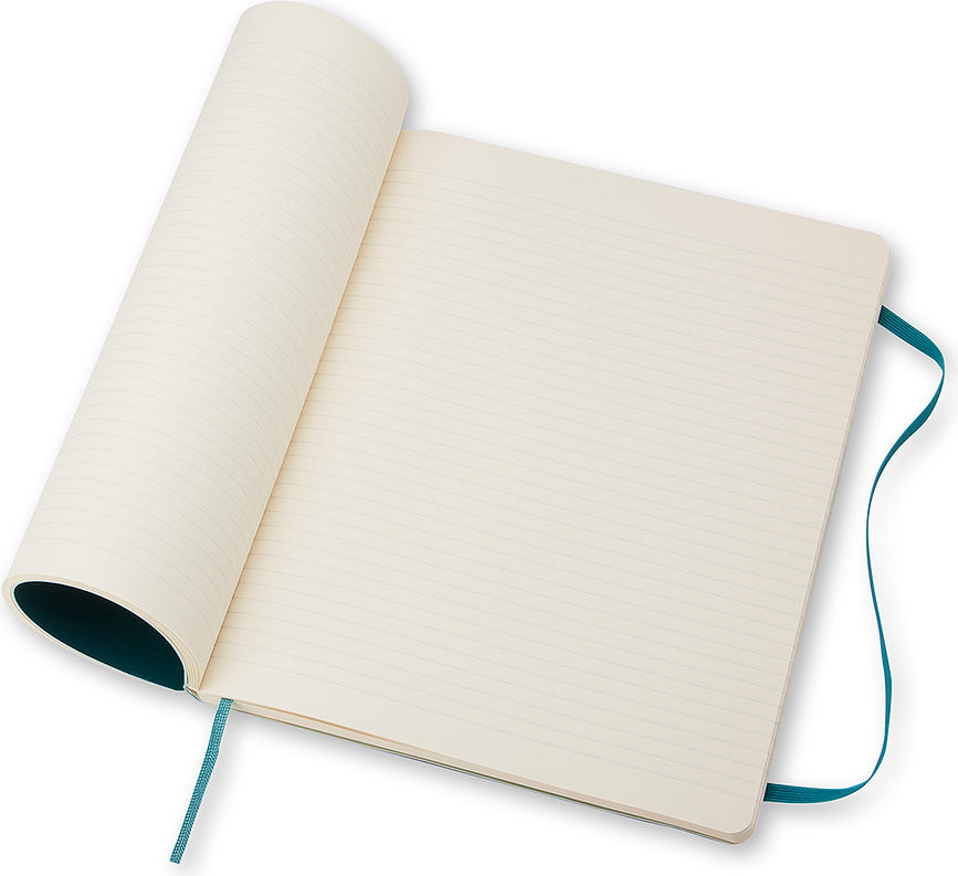 Moleskine Bilježnica na crte veličina L 192 stranice crvena meke korice