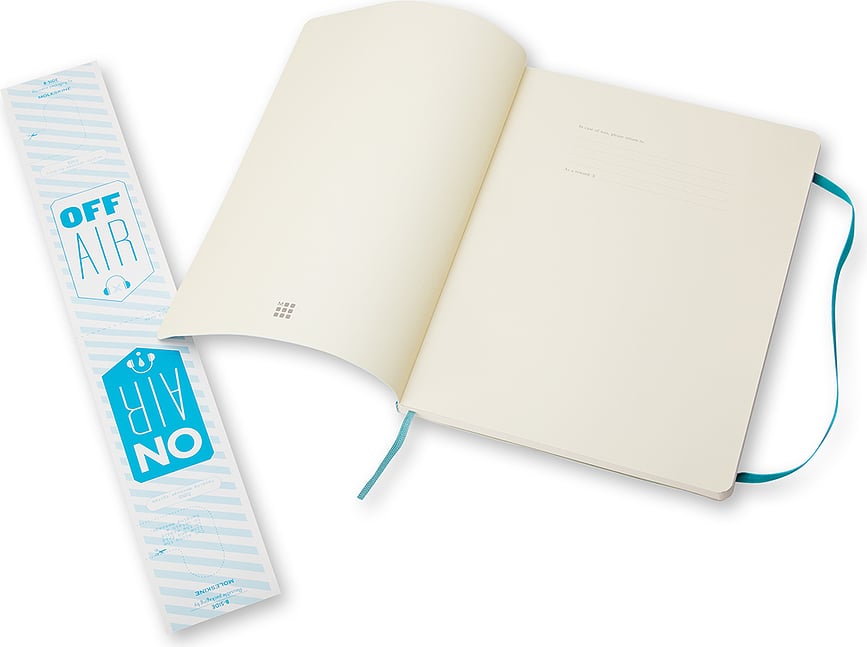 Moleskine Bilježnica na crte veličina L 192 stranice crvena meke korice