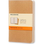Moleskine Cahier Journals Notebooks P sandy lined 3 pcs
