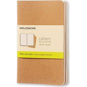 Moleskine Cahier Journals Notebooks P sandy smooth 3 pcs