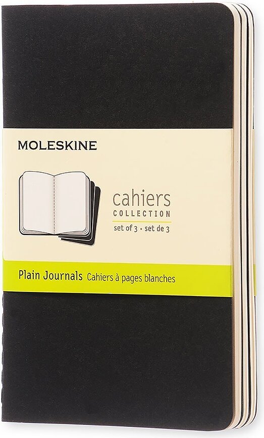 Moleskine Cahier Journals P Zvezki gladki, 3 kosi