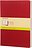Moleskine Cahier Journals XL anteckningsböcker, röda, 3-pack