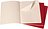 Moleskine Cahier Journals XL Zvezki črtasti, rdeči, 3 kosi