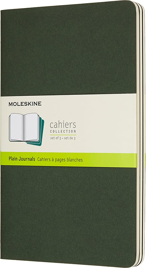 Moleskine Cahier Kaustik L sile 3 tk.