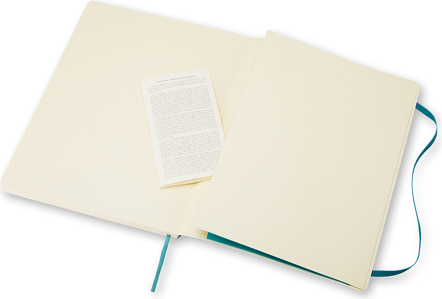 Moleskine Carnet ligné, L, 192 pages, rouge, couverture souple