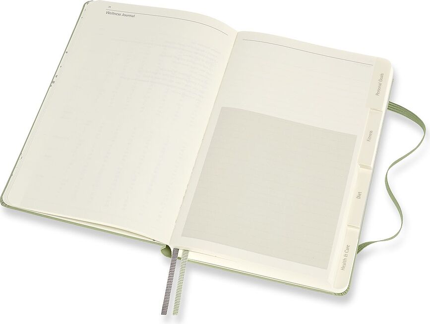 Moleskine Carnet Passion Journal Wellness, 400 pages