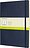 Moleskine Carnet uni à couverture souple, XL, saphir