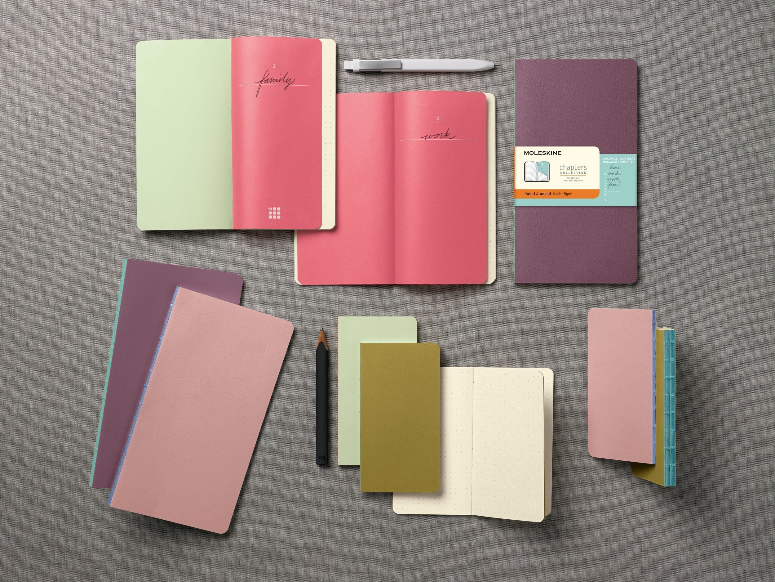 Moleskine chapters collection dotted deals journal