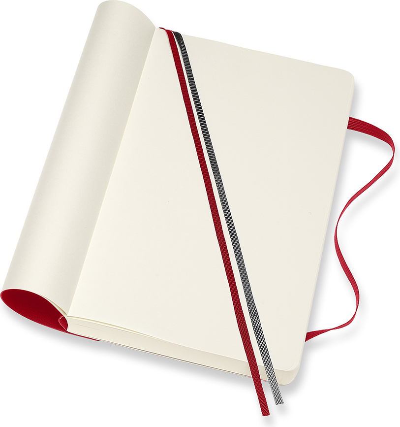 Moleskine Classic Beležnica gladka, mehka vezava, L, 400 strani, črna