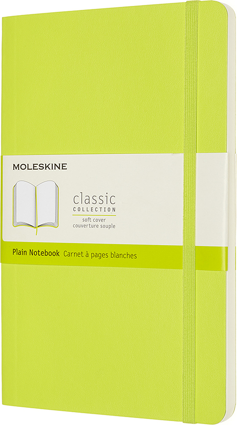 Moleskine Classic Beležnica v mehkih platnicah, 192 strani, format L