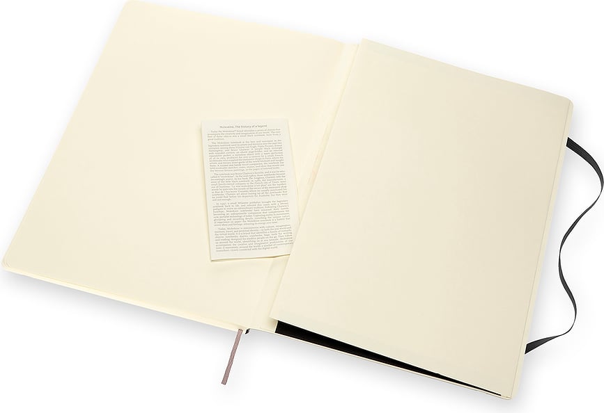 Moleskine Classic Bilježnica glatka A4 192 stranice meki uvez crna