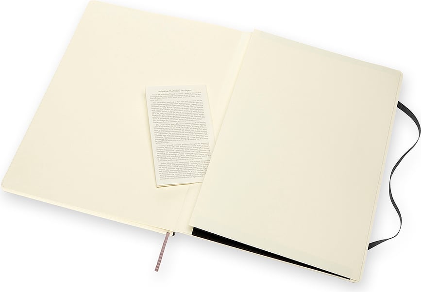 Moleskine Classic Bilježnica karirana A4 192 stranice crna meke korice