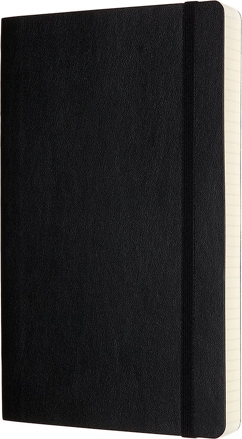 Moleskine Classic Bilježnica karirana L 400 stranica crna meke korice