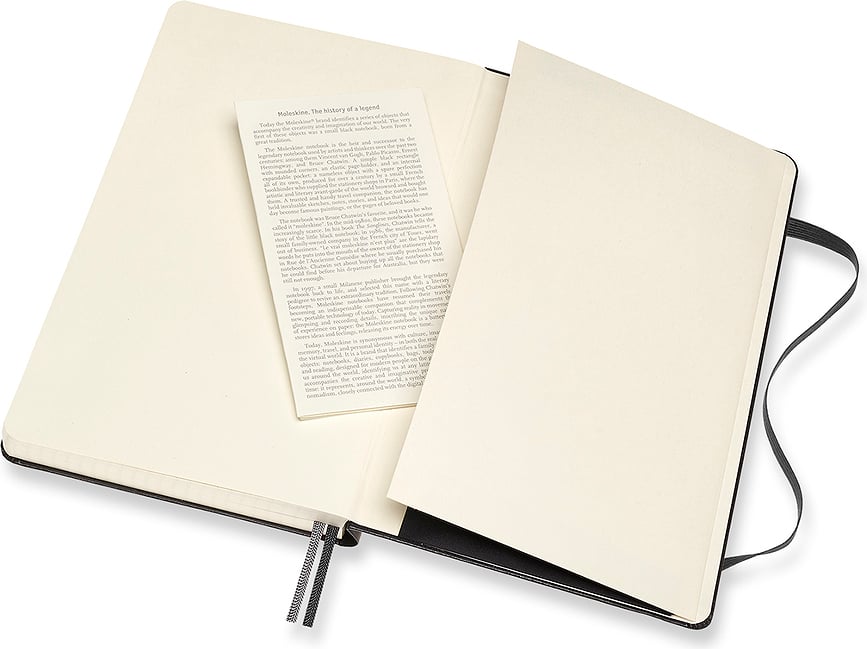 Moleskine Classic Bilježnica L karirana 400 stranica tvrdi uvez crna